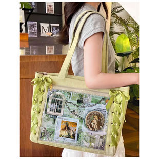 使徒安第五人格单肩包痛包大食量二次元中小学生女补习袋通勤漫展