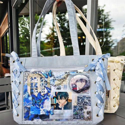 越前龙马网球王子单肩包痛包大容量二次元日系学生补习通勤高颜值