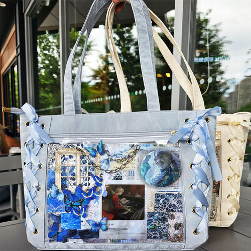 作曲家第五人格吧唧痛包单肩包大食量二次元学生丝带痛扎板高颜值