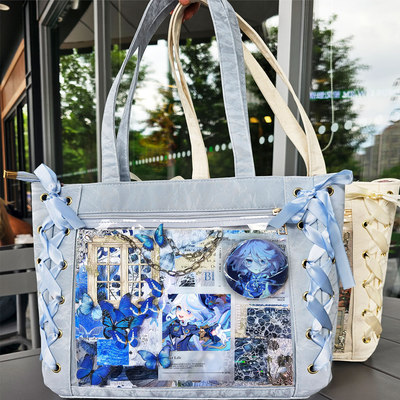 芙宁娜原神痛包单肩包大食量二次元动漫学生吧唧谷子卡片轻便通勤