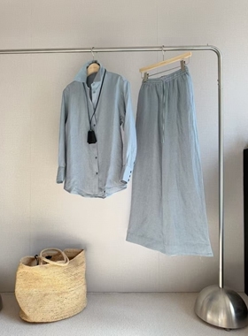 底价私信！极简 松弛的亚麻套装maikun899