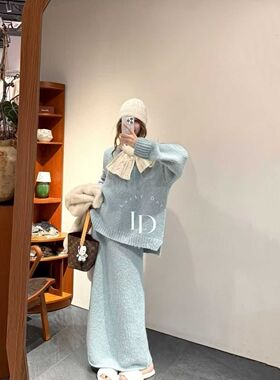 询bag5000，设计师品牌羊绒套装