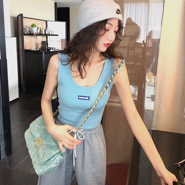 吊带背心女装短款上衣服夏季外穿大码胖mm网红甜辣妹风内搭上衣潮