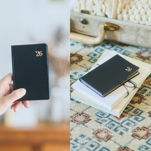 GOLD2026手账本小羊皮口袋本1111 日本能率NOLTY 3111 现货