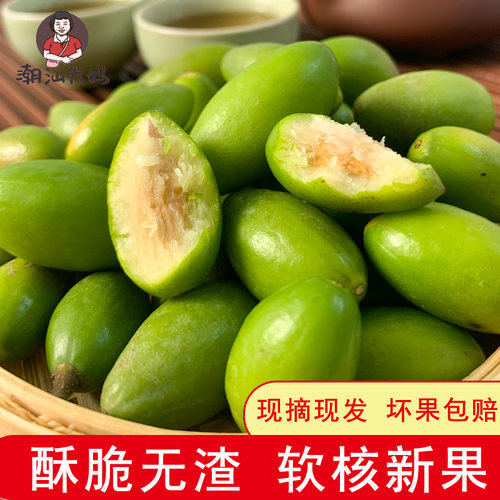 潮汕大妈 马蹄青枣橄榄新鲜现摘酥脆回甘无渣孕妇生吃煲汤青橄榄