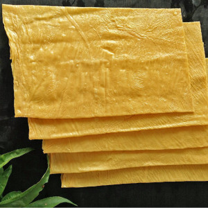 云南特产石屏豆腐皮纯手工农家自制凉拌火锅腐竹油豆皮干货厚豆皮