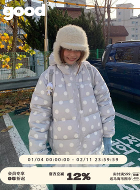美好商店MeihaoStore「元气波波」温度与颜值同时在线波点羽绒服