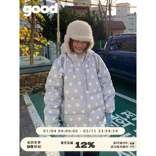 美好商店MeihaoStore「元气波波」温度与颜值同时在线波点羽绒服