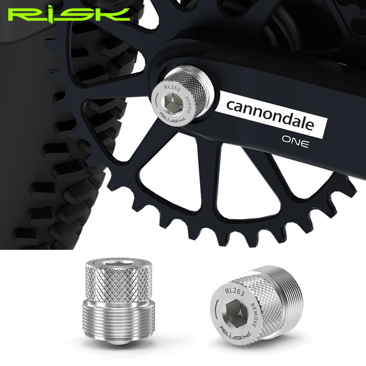 RISK 适用于Cannondale佳能戴尔SI牙盘曲柄拆卸工具 中轴维修套筒
