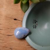 泠语 裸石 流萤 苏纪石 7.92克 精品老料体透冰蓝色舒俱来