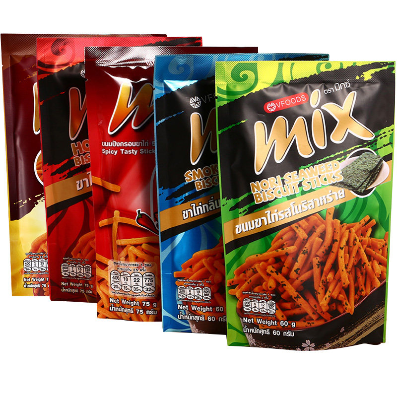 泰国进口咪咪 VFOODS MIX 原味/香辣/香辣鸡味脆脆条30g 休闲零食在类目 零食/坚果/特产, 饼干/膨化, 膨化食品中 - 来自Buy2taobao.com提供专业的淘宝代购服务