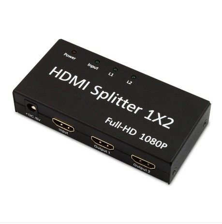 超高清4K HDMi分配器1进2出3D 电视电脑高清分屏器/分线器 一分二