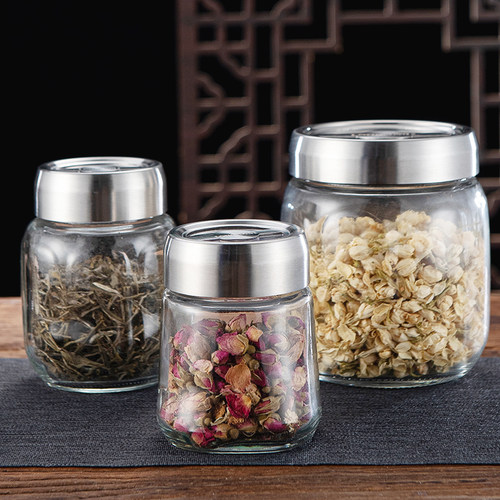 空罐便携花茶高级风创意不锈钢盖