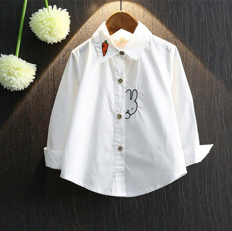 Chemise fille à manche longue - Ref 2084944 Image 1