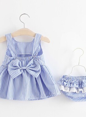 Girl cute bow my little black dress romper baby clothes