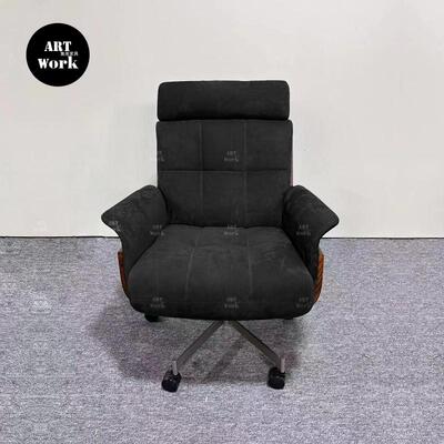 中古风设计师款老板椅