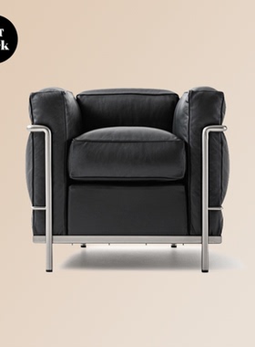 ARTWork包豪斯沙发现代沙发极简客厅沙发经典LC2不锈钢为羽绒沙发