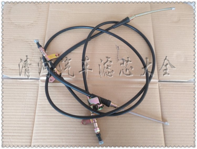 长安星光6395 星光6390后刹车拉线 后刹车拉索总成 手刹拉线