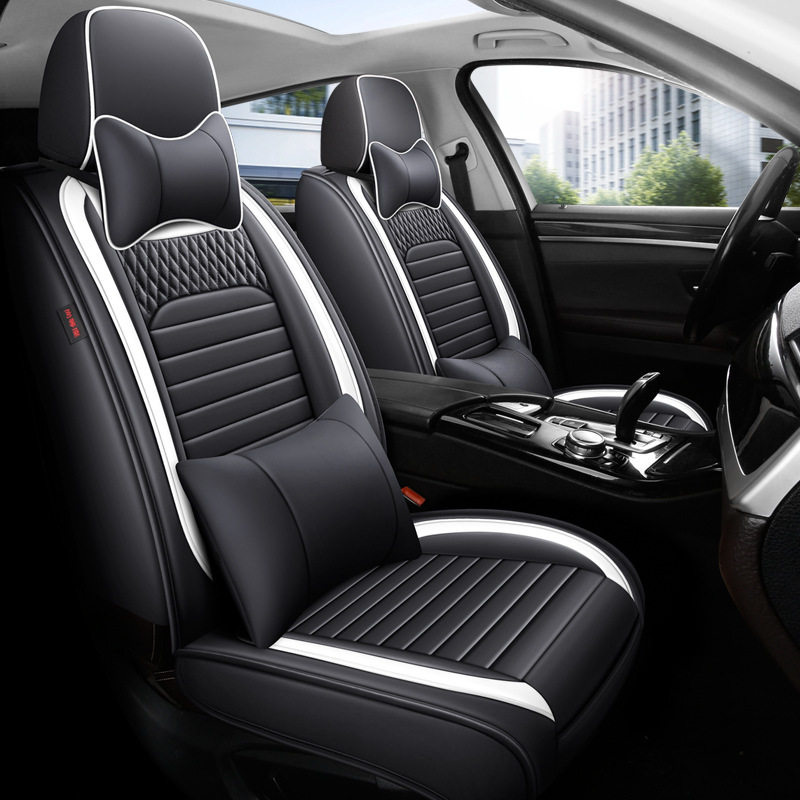 新款全包全皮四季通用汽车坐垫皮革座椅套全包围汽车座套车座垫女