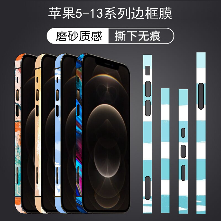 iphone15promax个性卡通侧边贴纸