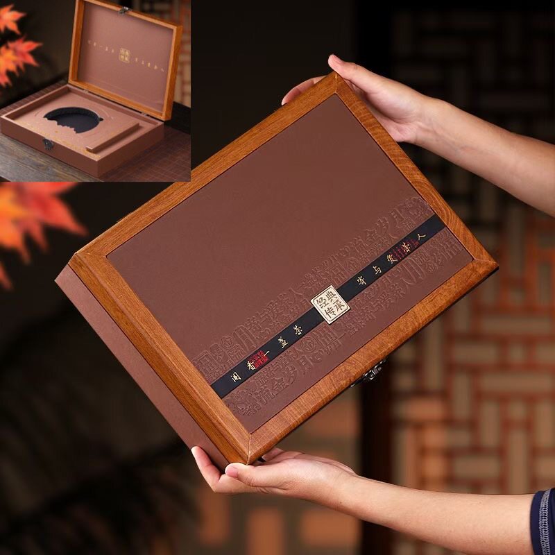 高档单双饼包装盒普洱茶白茶礼盒空盒茶饼礼品盒高档饼茶收纳盒子