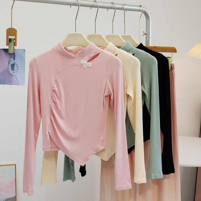 中国风旗袍练功舞蹈服