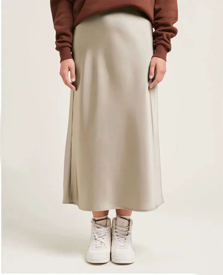 8.6 瑕疵清货夏季新款原货松紧腰半身裙女