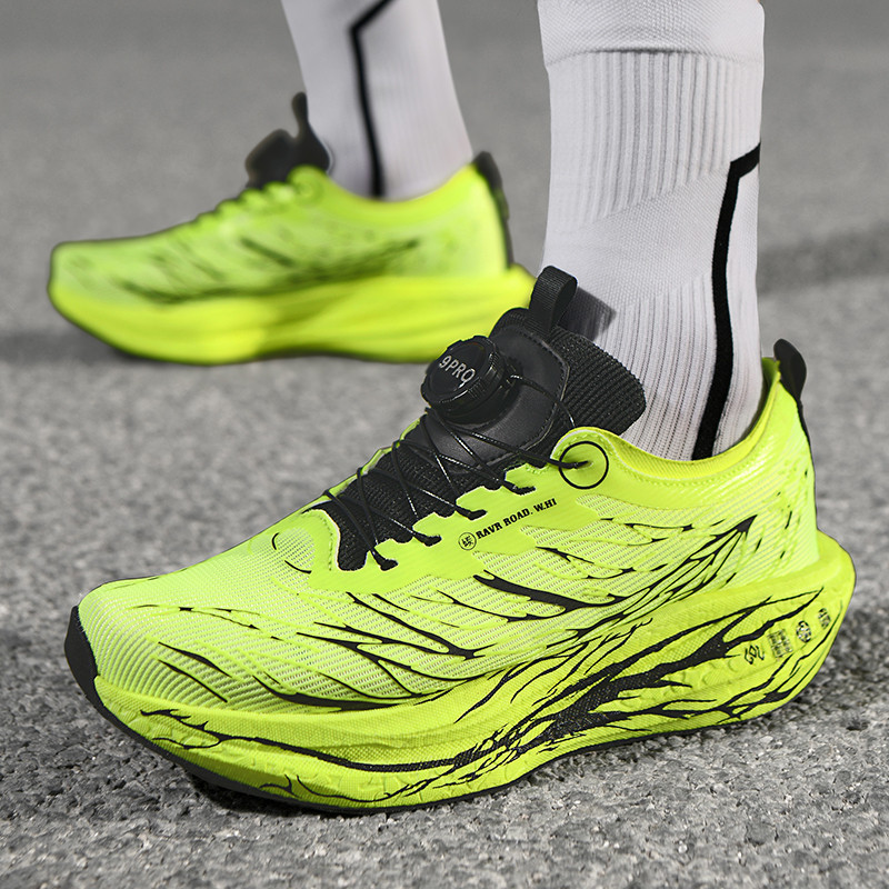 马拉松跑步鞋小学生旋转扣运动鞋