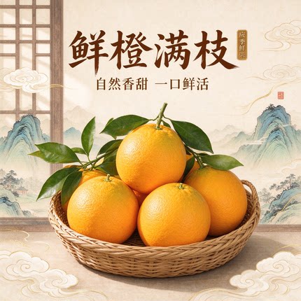 橙子赣南脐橙新鲜10斤江西赣州产地直发应季手剥橙时令水果整箱发