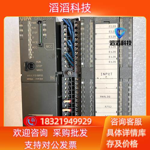 现货德国惠朋CPU CPU313SC 原装带卡 功能