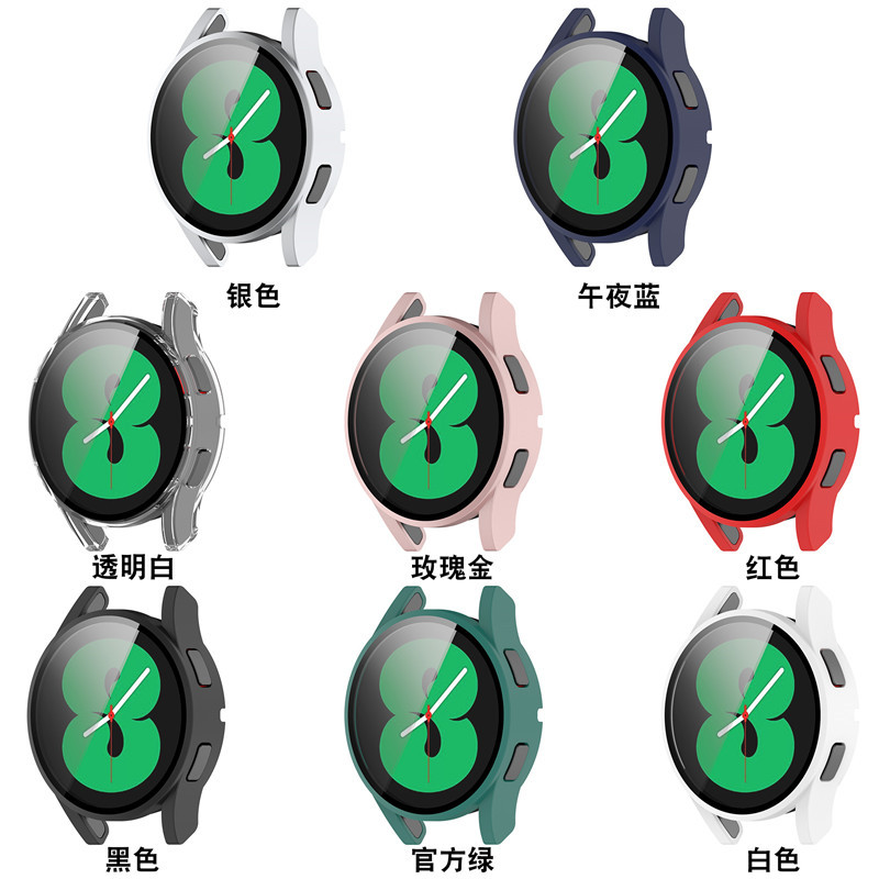 适用三星Galaxy watch4手表钢化贴膜屏保护套40mm44磨砂防摔硬壳 智能设备 智能手表手环表带/腕带 原图主图