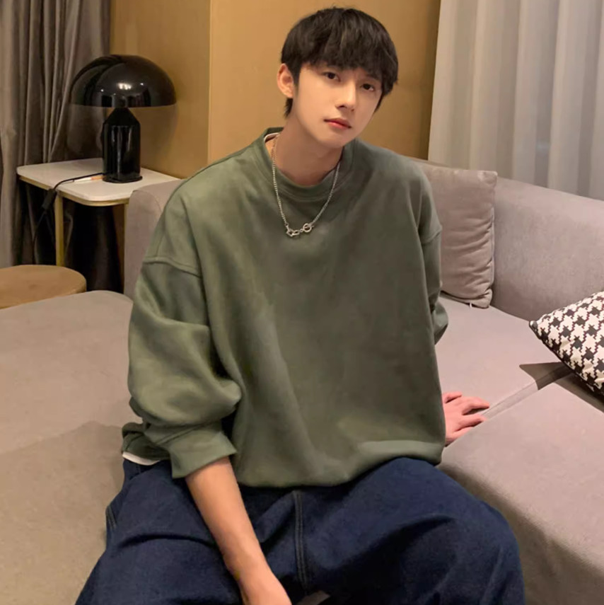 【精品清仓】新款上市，仿麂皮绒卫衣，清了，清了~