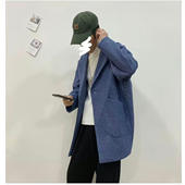 精品 呢料中长款 新款 2025春秋男女同款 潮流时尚 上市 韩版 大衣