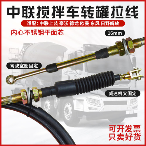 中联重工适配豪沃日野混凝土罐车
