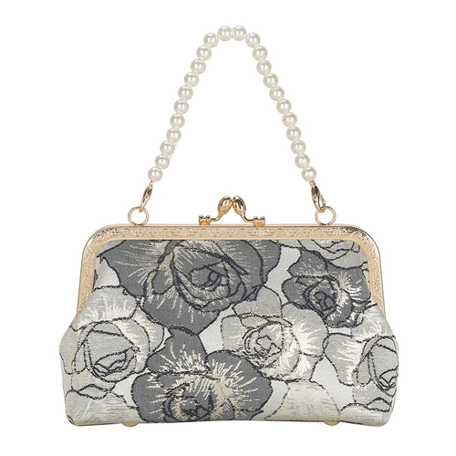 Элегантное ципао из жемчуга, высококачественная сумка через плечо, китайский стиль