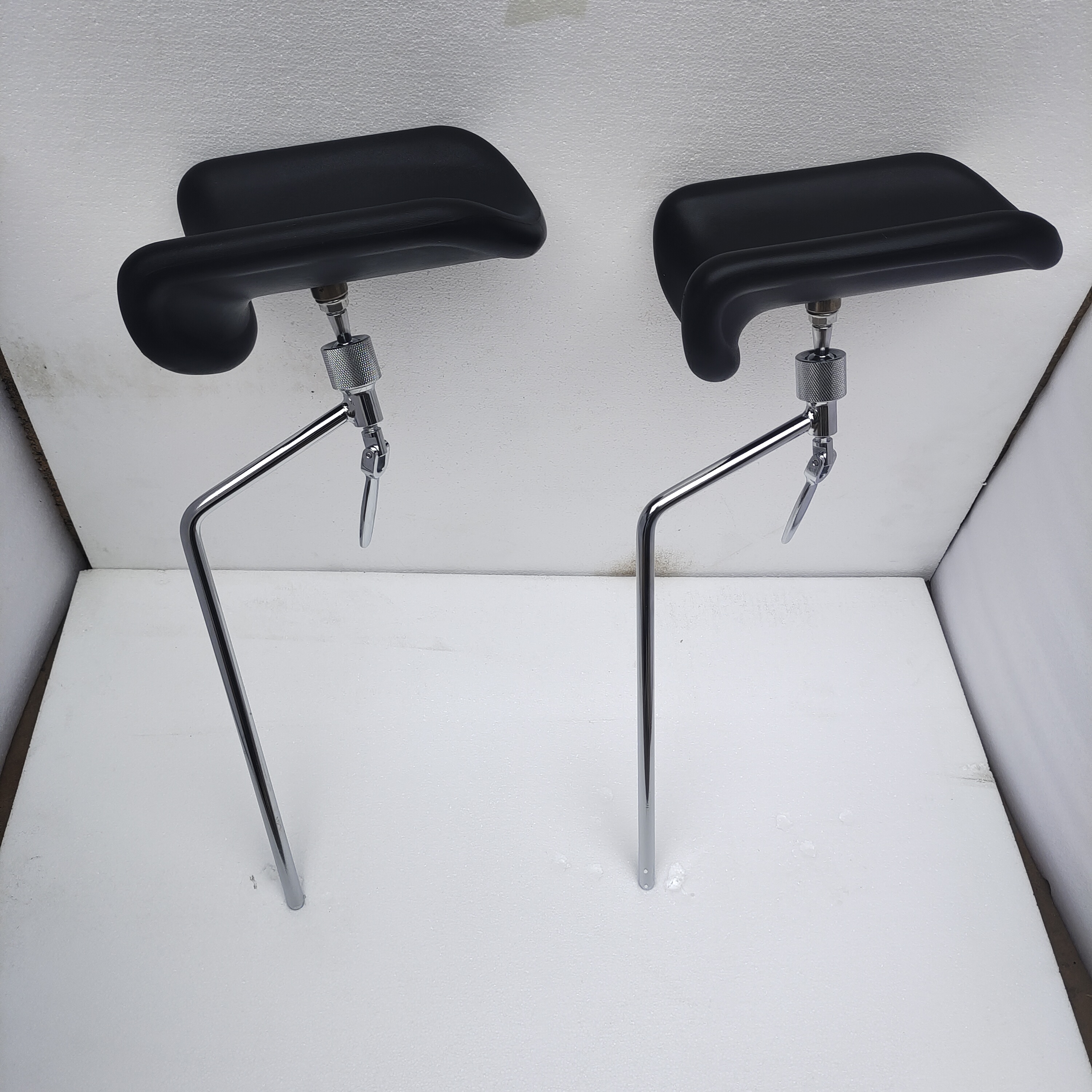 手术床配件腿托架可调节支腿架腿部固定架妇科检查床用直径14毫米