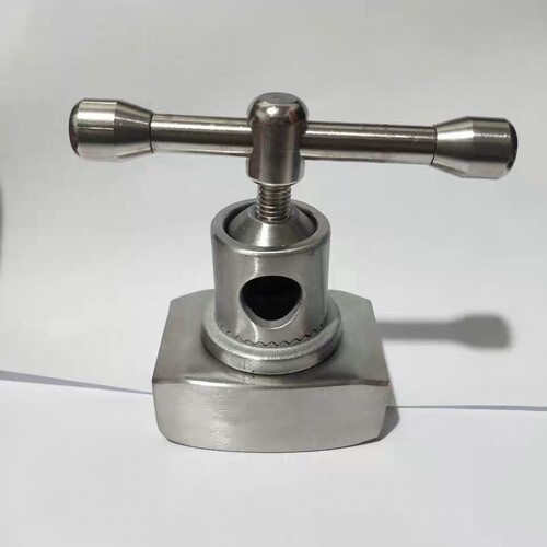 手术床配件卡扣夹持器锁紧通用滑块360度旋转固定腿托专用