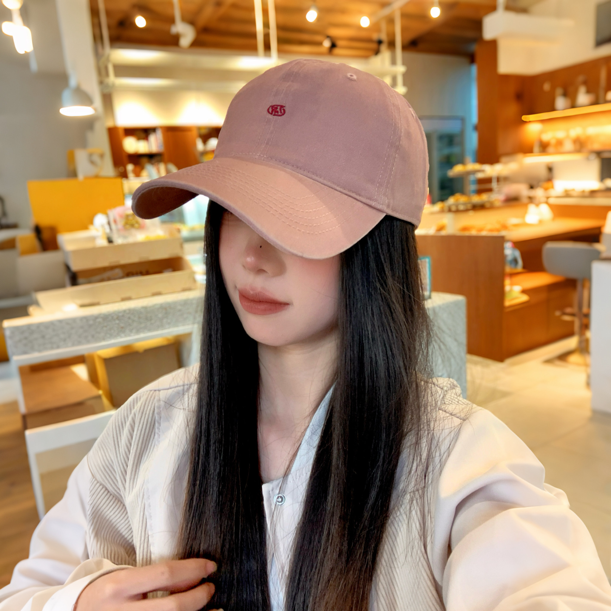 简约百搭小字母β刺绣棒球帽韩版ins秋冬新款情侣鸭舌帽显脸小,服饰配件/皮带/帽子/围巾,帽子,淘宝优惠券,粉丝福利购,淘宝优惠卷