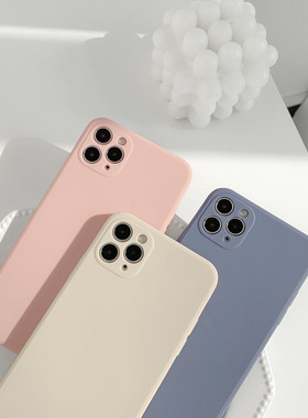 魔方仿液态硅胶16苹果手机壳iphone17pro适用13软11简约12/X/8套