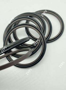 HBTS油缸轴用斯特封内径150/160/180/185/190高8.1密封件四氟油封