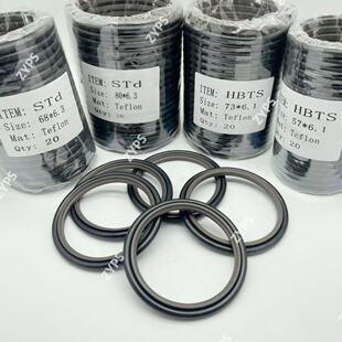 STd油缸轴用斯特封内径147/150/155/157/158高6.3密封件四氟油封