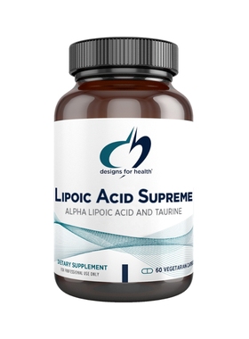 【香港直邮】健康设计 Lipoic Acid Supreme硫辛酸60粒 27/03