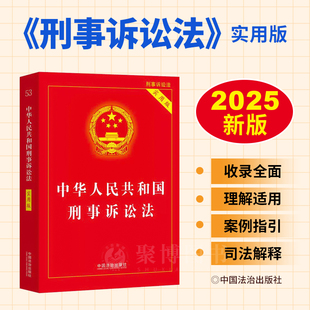 中華人民共和國刑事訴訟法實用版 含訴訟證據規則刑事訴訟法條司法解釋刑訴法條刑訴注釋本法律法規匯編 刑事訴訟法實用版 2025新書