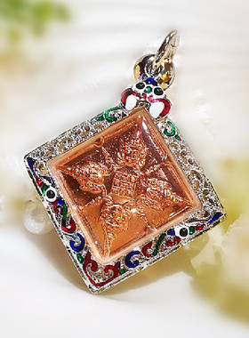 唐唐泰国 AJ雕Phra Phrom四面吊坠