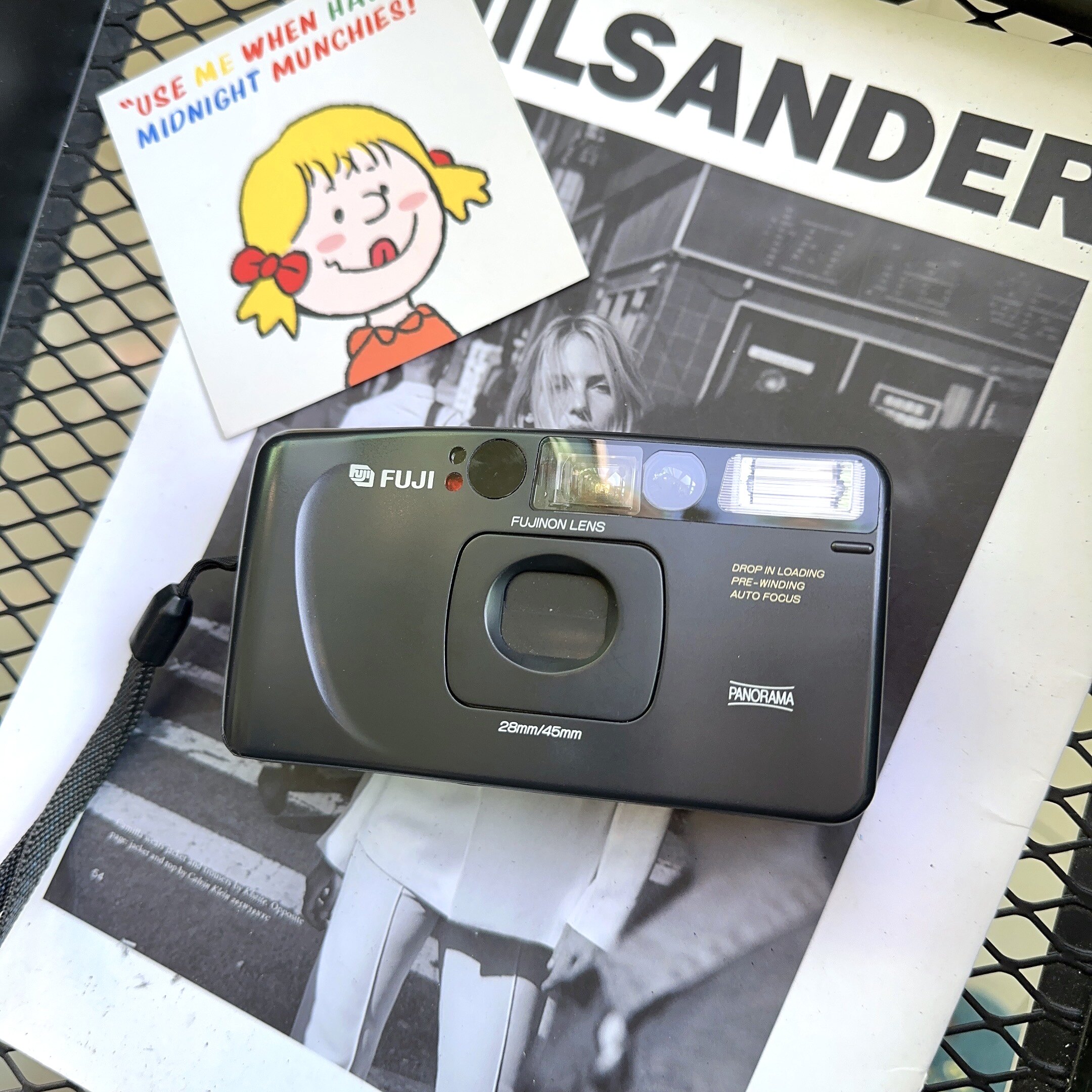 FUJI FUJI CARDIA MINI EVERYDAY OP 듀얼 DL600 고정 초점 필름 카메라 권장