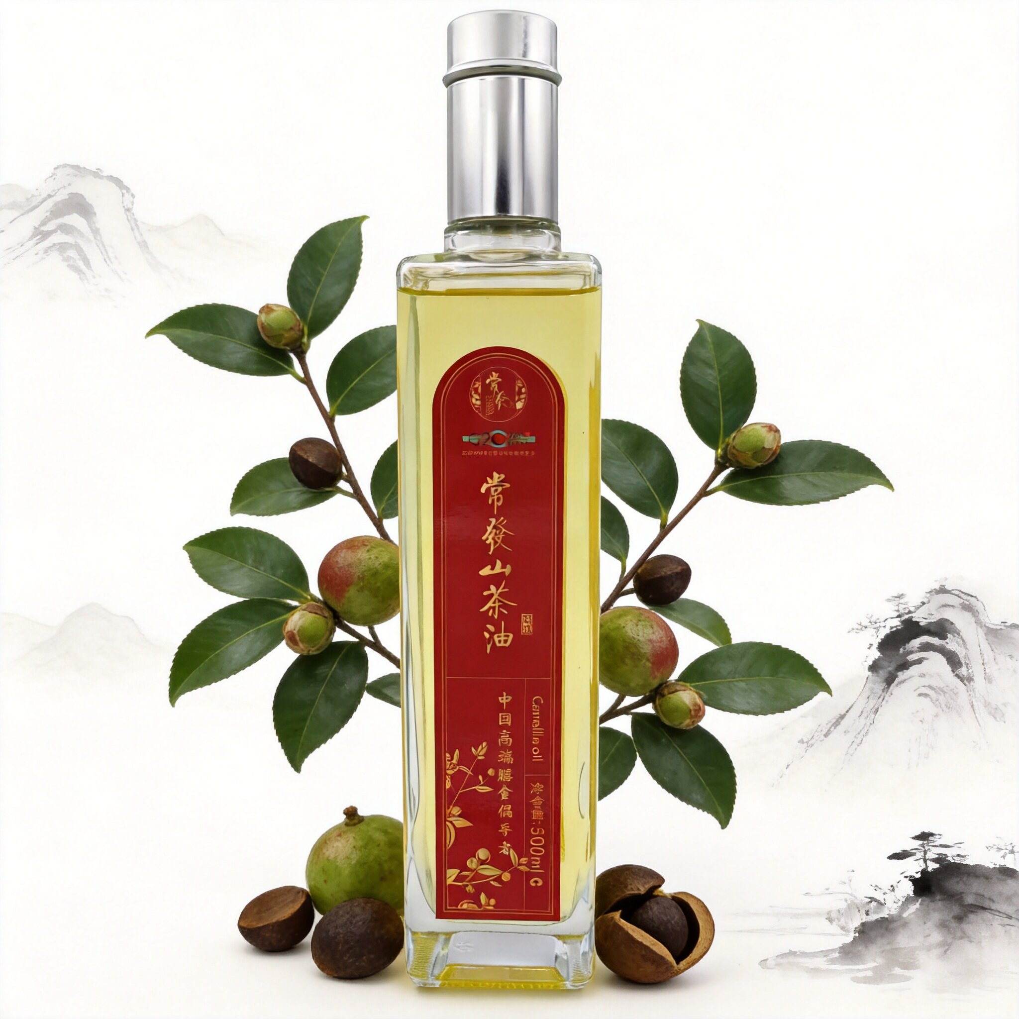 衢州特产常山茶油礼盒物理压榨一级山茶籽人工采摘日晒常山特产