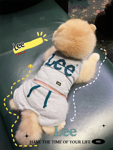 小型犬狗棉连体裤连体衣柔软舒适