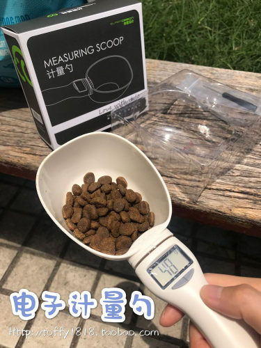 宠物用品科学喂养电子克数猫狗粮