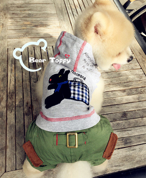 Bear toffy Pet宠物衣服 猫狗情侣装连体衣 四脚裤连衣裙连帽卫衣,宠物/宠物食品及用品,狗宠物服装/雨衣,淘宝优惠券,粉丝福利购,淘宝优惠卷