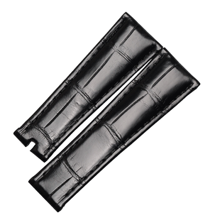 文图拉美洲鳄鱼皮表带 代用劳力士宇宙计型迪通拿水鬼手表带真皮